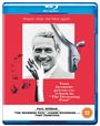 „Harper days are here again... Your favourite private eye is back in ‘The Drowning Pool’. PAUL NEWMAN.“  
Ein schwarz-weißes Porträt eines lächelnden Mannes mit darüber liegender Zeichnung einer Revolversilhouette.