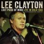 Text: "Lee Clayton, Lost Piece of Mind Live in Oslo 1988, Rockefeller Music Hall · Cruise Cafe." Mann am Mikrofon.