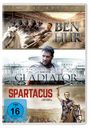 : Ben Hur / Gladiator / Spartacus, DVD,DVD,DVD