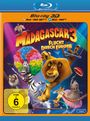Eric Darnell: Madagascar 3 - Flucht durch Europa (3D & 2D Blu-ray), BR,BR