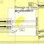 Text: "Passage of Time", "the music of", "Michael F. Hunt", "Last Entry". 
Illustration mit Musiknoten und Yin-Yang-Symbol.