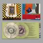 "Leap Life" und "Saul Williams" stehen unten auf einem Schachbrettmuster. Eine CD-Hülle mit kunstvollem Design und Tracklist.