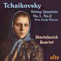 Peter Iljitsch Tschaikowsky: Streichquartette Nr.1 & 2, CD