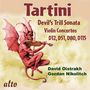 Giuseppe Tartini: Violinkonzerte D.12,45,51,117, CD