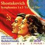 Dmitri Schostakowitsch: Symphonien Nr.1 & 3, CD