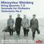Mieczyslaw Weinberg: Streichquartette Nr.7 & 8, CD