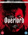 "4K Ultra HD + Blu-ray", "Limited-Edition Collectible Steelbook", "From Producer J.J. Abrams", "Overlord". Rotes, bedrohliches Gesicht.
