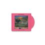Text: "Jon Hassell", "Music is Invisible". Gemälde einer surrealen Landschaft in einem pinken CD-Cover.
