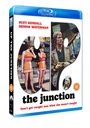 Cover einer Blu-ray mit "SUZY KENDALL", "DENNIS WATERMAN", "the junction" und "Don't get caught was what she wasn't taught".