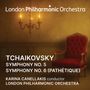 Peter Iljitsch Tschaikowsky: Symphonien Nr.5 & 6, CD,CD
