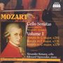 Wolfgang Amadeus Mozart: Sonaten für Violine & Klavier (arr.für Cello & Klavier), CD