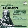 Georg Philipp Telemann: Harmonischer Gottesdienst Vol.3 (Kantaten für hohe Stimme, Blockflöte, Bc / Hamburg 1725/26), CD