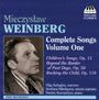 Mieczyslaw Weinberg: Sämtliche Lieder Vol.1, CD