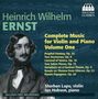 Heinrich Wilhelm Ernst: Sämtliche Werke für Violine & Klavier Vol.1, CD