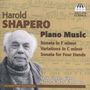 Harold Shapero: Klavierwerke, CD