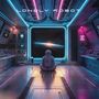„LONELY ROBOT“ oben, „I NEED MY SPACE“ rechts, „ENDING“ unten. Illustration: Astronaut blickt durchs Fenster ins All.