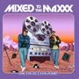 Text: "MIXED TO THE MAXXX", "DANE 'LOVE' LEE & JOHN MORALES". Illustration von zwei Männern vor einem großen Tonbandgerät in Wüstenlandschaft.