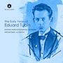 "The Early Years of Eduard Tubin. Estonian National Symphony Orchestra, Mihhail Gerts, conductor."  
Blau getönte Vintage-Illustration.