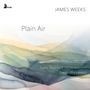 "Plain Air", "James Weeks". Lucy Goddard (Mezzo-Soprano), Siwan Rhys (Piano). Aquarell-Landschaft in sanften Farben. Logo links oben.