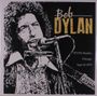 "Bob Dylan", "WTTW Studios, Chicago, Sept 10 1975". Illustration eines Mannes mit Mikrofon und Mundharmonika.