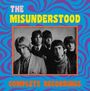 "The Misunderstood Complete Recordings" in bunten Buchstaben über einem Schwarz-Weiß-Bild von fünf jungen Männern.