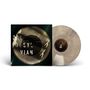 Cover mit "DAVID SYLVIAN" Text, darunter "between the bitter and the sweet", links eine Vinyl-Schallplatte.
