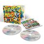 „Happy Mondays“, „Pills 'n' Thrills and Bellyaches“, zwei CDs mit bunter Verpackung und Booklet, Trackliste sichtbar.