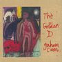 "The Golden D graham coxon" steht in roter Schrift. Eine dunkle Illustration zeigt eine Figur, Tiere und einen Schädel.