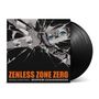 "ZENLESS ZONE ZERO" und "HYPER COMMISSION" in Orange und Weiß; Illustration: zwei Gesichter hinter zerbrochenem Glas.