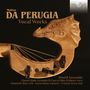 Titel: "Matteo DA PERUGIA Vocal Works". Darunter Instrument mit geschnitztem Tierkopf. Logo oben rechts.