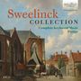 „Sweelinck Collection. Complete Keyboard Music. Psalms. 10CD“. Illustration einer alten Kirche und Häusern.