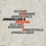 Text: JOHNOGALLAGHER, ANCESTRAL, BILLY HART, BEN MONDER, ANDREW CYRILLE. Hintergrund mit Steinstruktur.