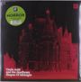 Grüner Sticker: "HORROR". Unten: "Uncle Acid and the deadbeats Shapes Of Midnight". Rotes, schattiges Schloss.