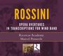 Gioacchino Rossini: Ouvertüren (Harmoniemusik), CD