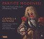 : Partite Modenesi - Bass Violin Music at the Court of Francesco Il d'Este, CD