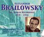 "Alexander Brailowsky: The Berlin Recordings 1928-1934. The pioneering Chopin and Liszt recordings." Straßenansicht, Porträtfoto.