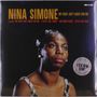 „Nina Simone, My Baby Just Cares For Me.“ Sticker: „Limited Edition Lucky Dip Eco-Marbled Vinyl.“ Eine Frau schaut ernst.