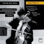 Camille Saint-Saëns, Cello Concertos, Jeremy Findlay, DUX. Musiker spielt Cello, Bewegungsunschärfe.