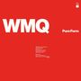 Großer weißer Text "WMQ", daneben "Pure Form". Unten sind Musiker aufgelistet. Roter Hintergrund.