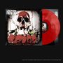"The 69 Eyes" und "Back in Blood" mit Schädel und roten Rosen. Rote Schallplatte daneben.