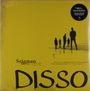 "Seigmen DISSONANS LTD. ED. COLOUR VINYL YELLOW" auf gelbem Hintergrund, zeigt schwarze Silhouetten von Personen.