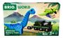 : BRIO World - 36096 Dinosaurier Batteriezug | Spielzeugzug für Kinder ab 3 Jahren, SPL