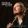 "PATRIK JANSSON BAND", "Different Shades Of Blue"; ein Mann mit Bart schaut nach oben, trägt Ohrring und hält Gitarre.