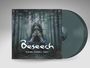 Text: "Beseech" und "Future. Present. Past."  
Illustration: Eine Person in einem Wald, Gesicht mit Händen bedeckt.