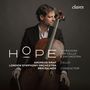 „HOPE“, „12 Prayers for Cello & Orchestra“, „Andreas Graf“, „London Symphony Orchestra“, „Ben Palmer“. Cellist spielt Cello.