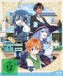 "As a Reincarnated Aristocrat, I'll use my Appraisal Skill to rise in the world. FSK ab 12. Staffel 1."  
Vier Anime-Charaktere vor einem Herrenhaus.