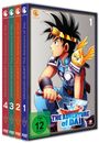 Kazuya Karasawa: Dragon Quest: The Adventure of Dai Staffel 1 (Gesamtausgabe), DVD,DVD,DVD,DVD