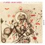 Text: "VIMBS MAVIMBS LATE BLOOMER". Illustration: Abstrakte Figur, verwobene Linien, rote Symbole.
