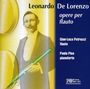 Leonardo de Lorenzo: Werke für Flöte & Klavier, CD