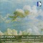 Francois de Fossa: Quartette Nr.1-3 für 2 Gitarren, Violine & Cello, CD
